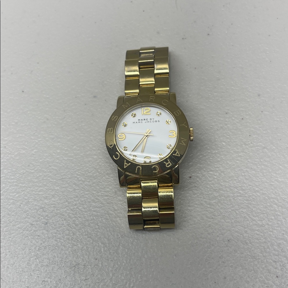 Marc Jacobs Gold-Tone Bracelet Watch